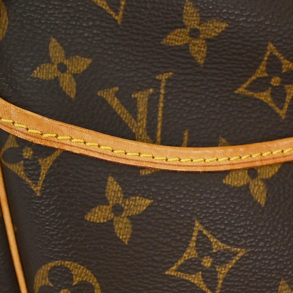 Louis Vuitton Deauville Monogram, Brown, Canvas, Handbag
