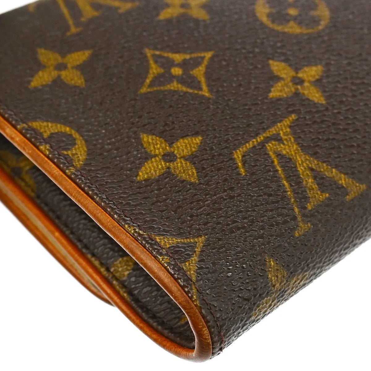 Louis Vuitton Twin Monogram, Brown, Canvas, Clutch