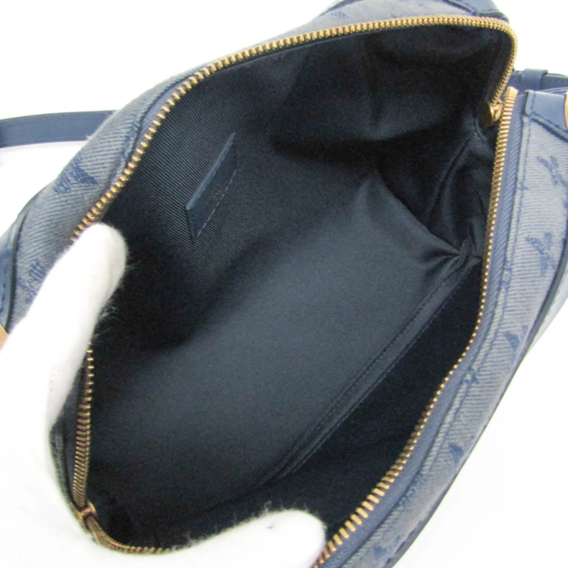 Louis Vuitton Soft Trunk Monogram Denim, Blue, Denim, Shoulder Bag