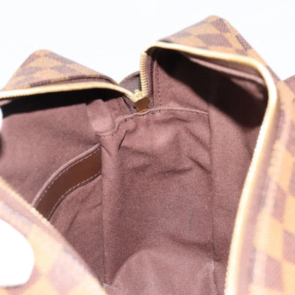 Louis Vuitton Naviglio Damier, Brown, Canvas, Shoulder Bag