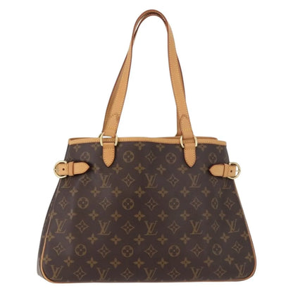 Louis Vuitton Batignolles Monogram Canvas, Brown, Canvas, Shoulder Bag