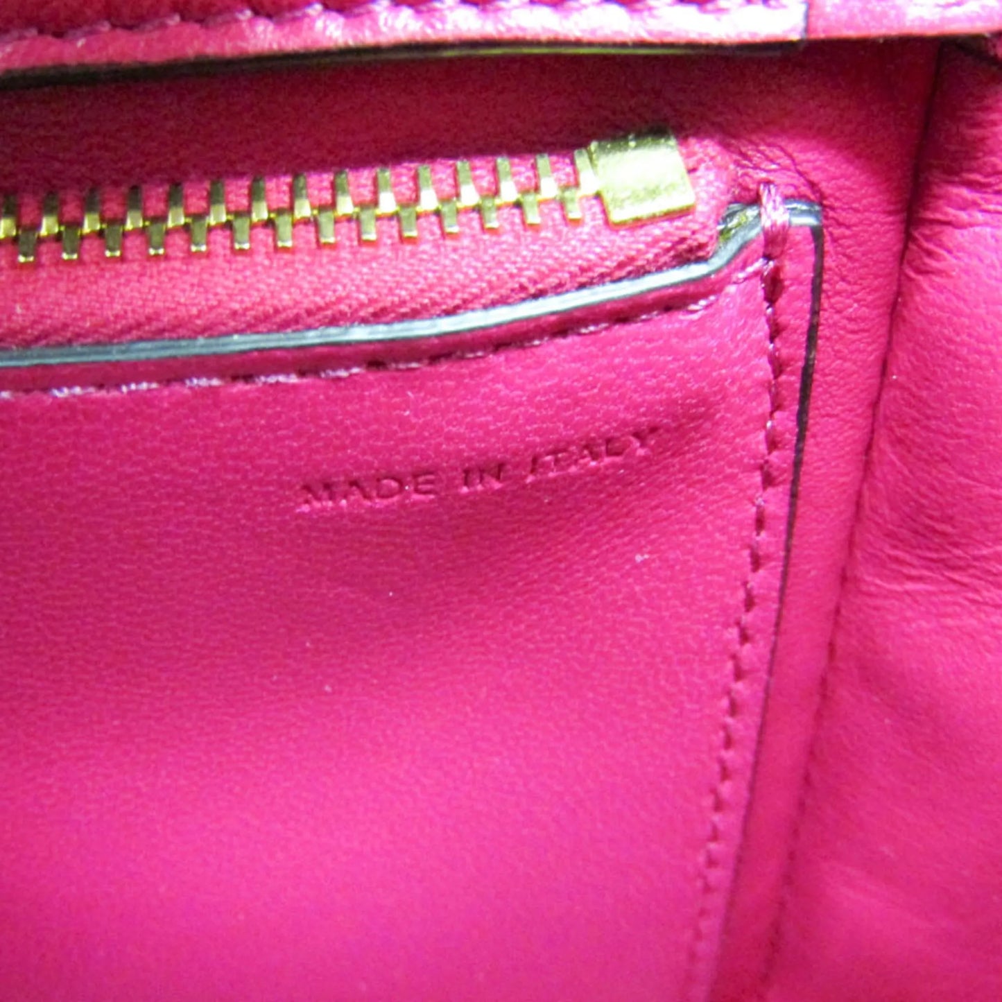 Valentino Garavani One Stud Top Handle Leather, Pink, Leather, Handbag