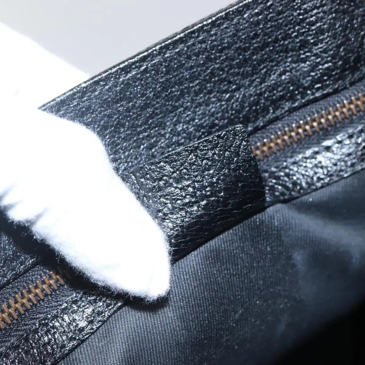 Gucci Nailhead Tote GG Canvas, Black, Canvas, Tote Bag