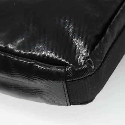 Chanel Sport Line Messenger Coated Canvas, Black, Canvas, Shoulder Bag