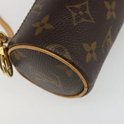Louis Vuitton Pochette Papillon Monogram, Brown, Canvas, Clutch