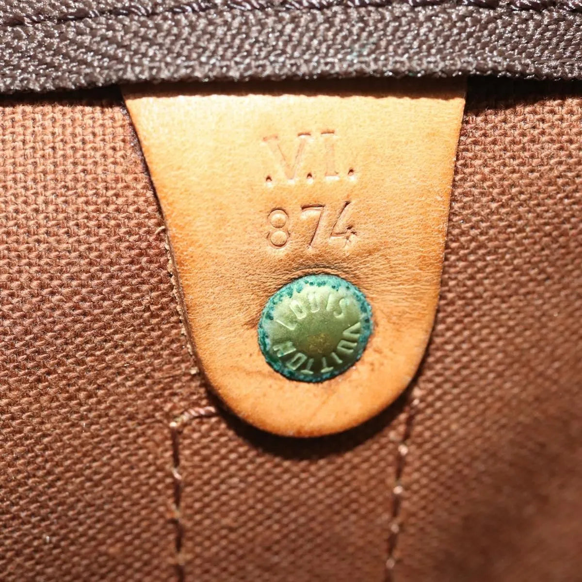 Louis Vuitton Keepall Bandouliere Monogram Canvas, Brown, Canvas, Travel Bag