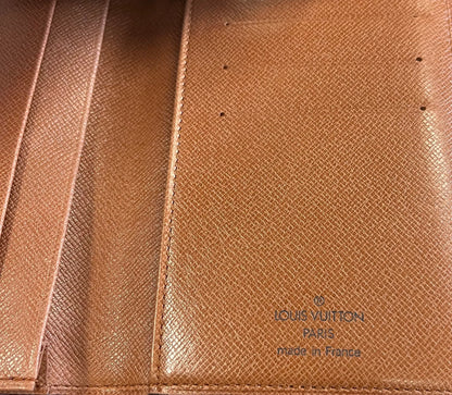 Louis Vuitton Porte Cartes Monogram Canvas, Brown, Canvas, Wallet