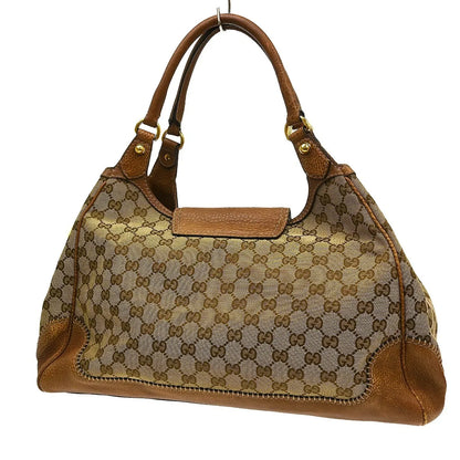Gucci New Pelham Tote GG Canvas, Beige, Canvas, Handbag