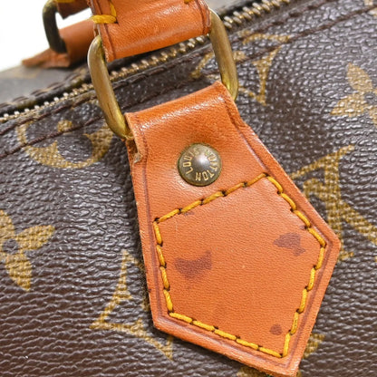 Louis Vuitton Speedy Monogram Canvas, Brown, Canvas, Handbag