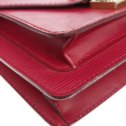 Louis Vuitton Monceau Epi, Pink, Leather, Handbag