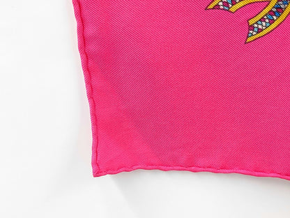 Hermes Carré 90 Silk multicolor, Multicolour, Silk, Scarf