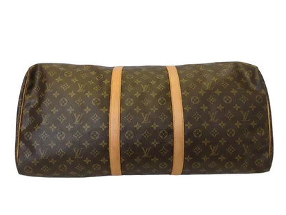Louis Vuitton Keepall Monogram Canvas, Brown, Canvas, Travel Bag