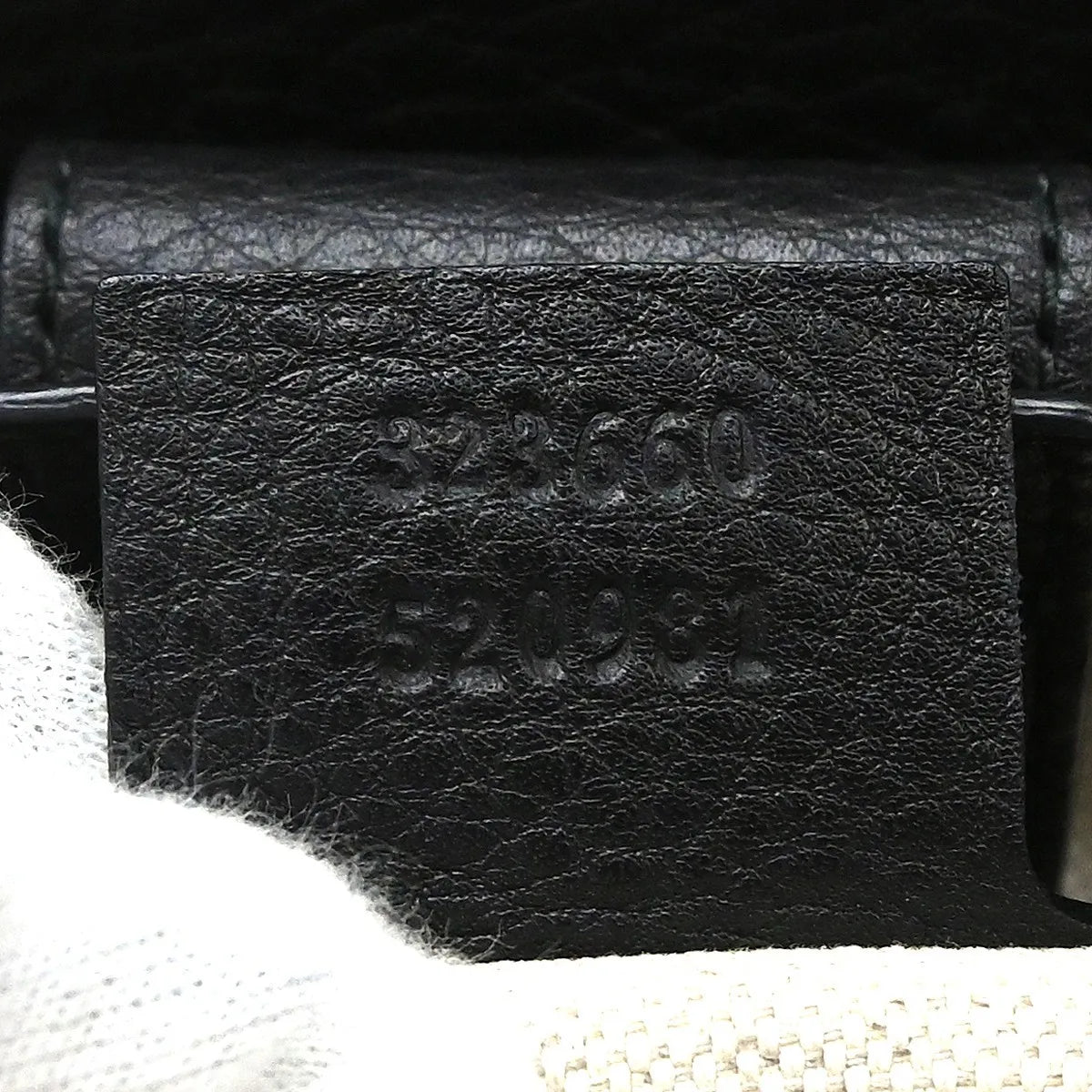 Gucci Bamboo Suede, Brown, Fur, Tote Bag
