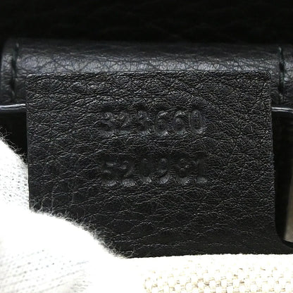 Gucci Bamboo Suede, Brown, Fur, Tote Bag