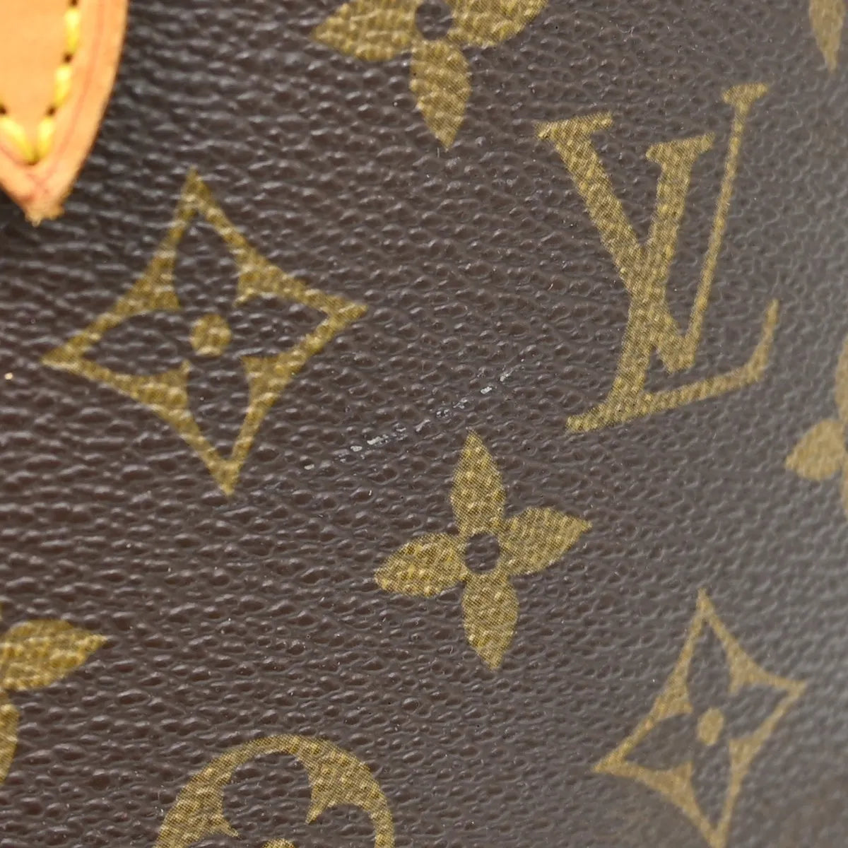 Louis Vuitton Petit Bucket Monogram Canvas, Brown, Canvas, Tote Bag