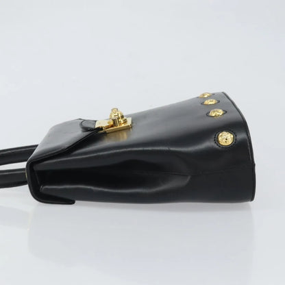Salvatore Ferragamo Vintage Leather, Black, Leather, Handbag