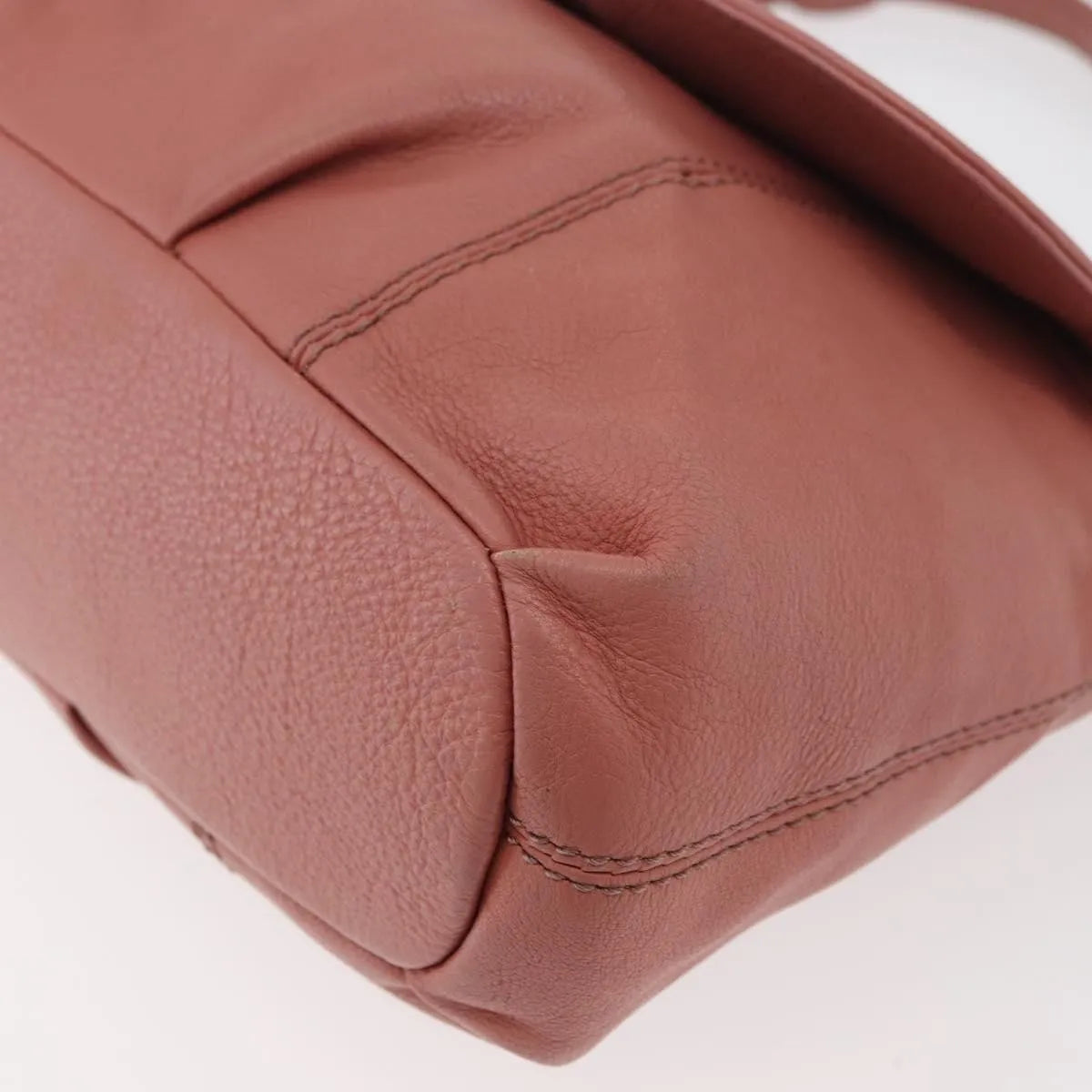 Burberry Blue Label Nylon, Pink, Leather, Shoulder Bag