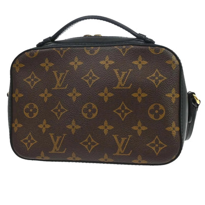 Louis Vuitton Saintonge Monogram Canvas with Leather, Brown, Canvas, Shoulder Bag