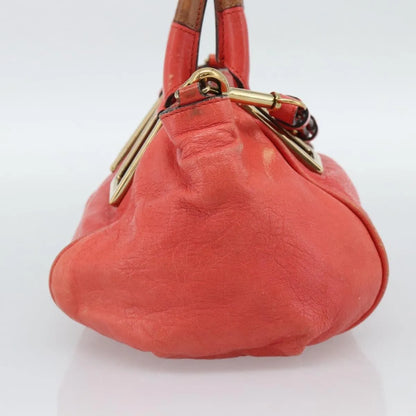 Chloe Ethel Leather, Red, Leather, Handbag