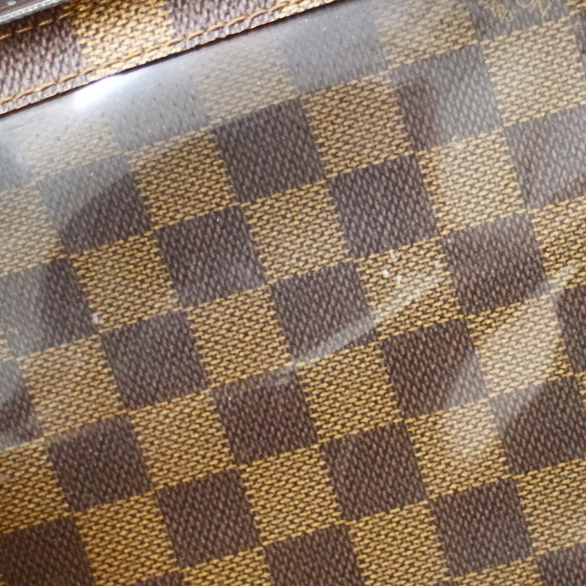 Louis Vuitton Portobello Messenger Damier, Brown, Canvas, Clutch