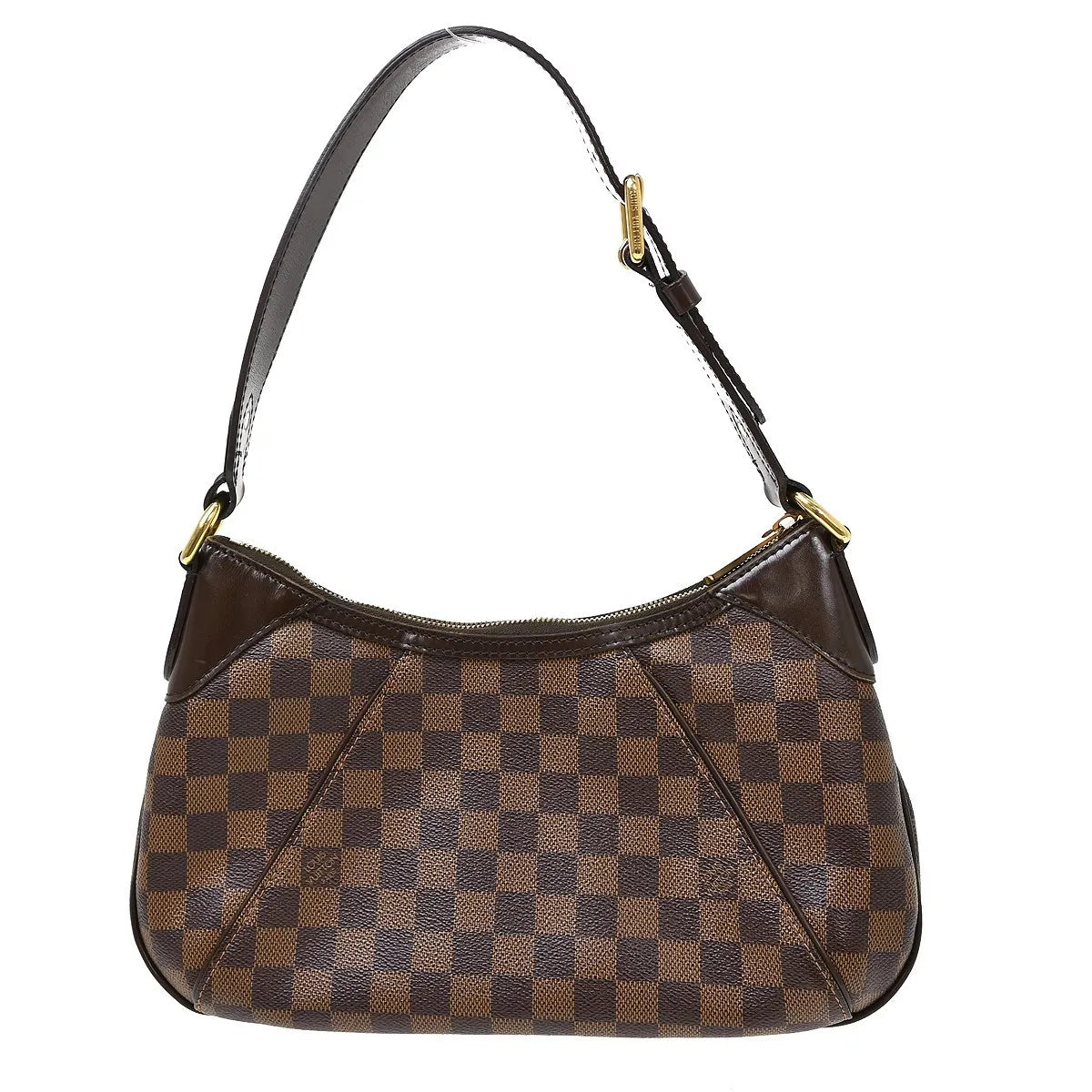 Louis Vuitton Thames Damier, Brown, Canvas, Shoulder Bag