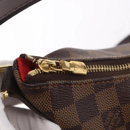 Louis Vuitton Bloomsbury Damier, Brown, Canvas, Shoulder Bag