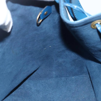 Louis Vuitton Petit Noe Epi Leather, Blue, Leather, Shoulder Bag