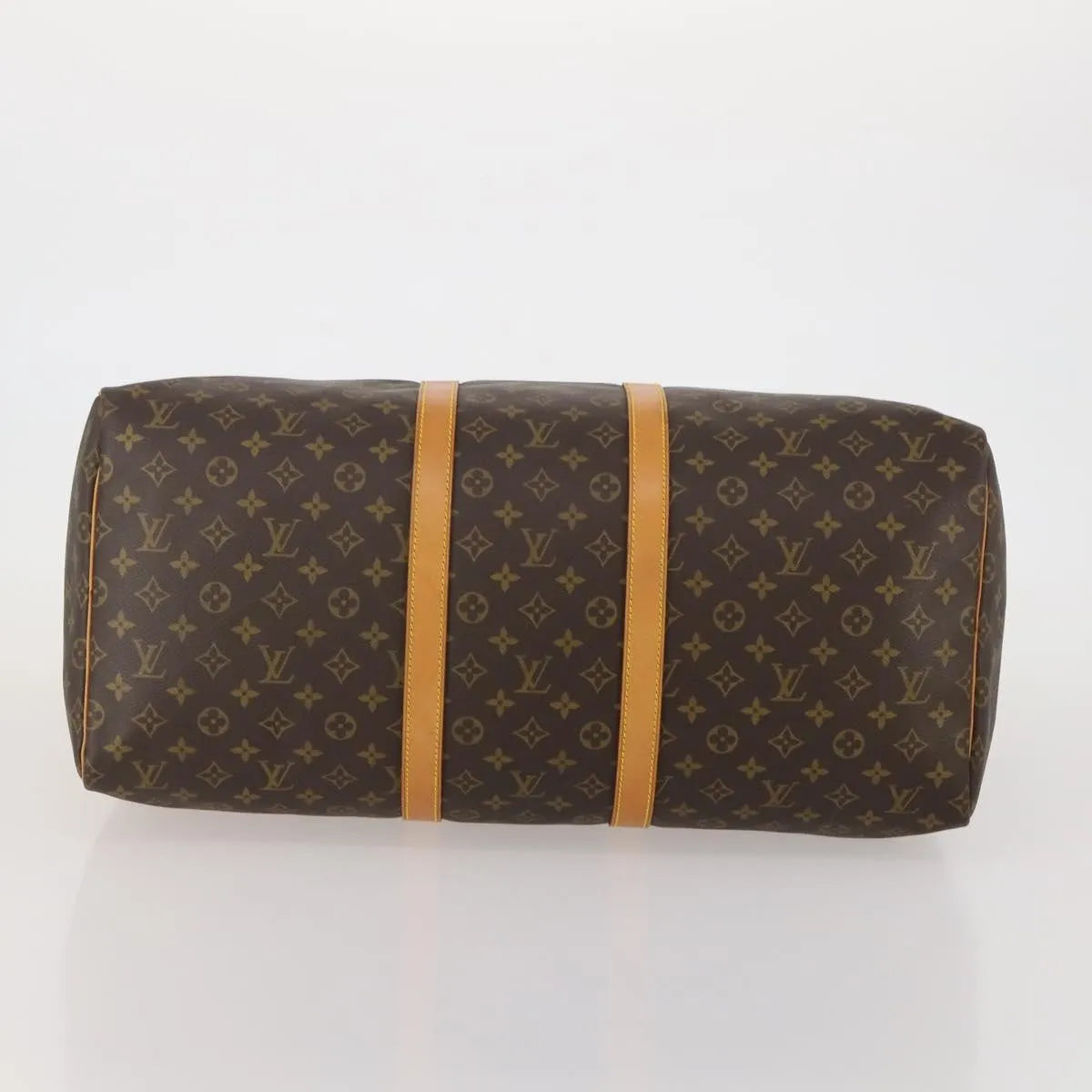 Louis Vuitton Keepall Monogram Canvas, Brown, Canvas, Travel Bag