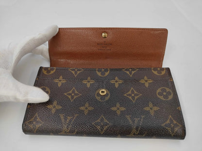 Louis Vuitton Vintage Sarah Monogram Canvas, Multicolour, Canvas, Wallet