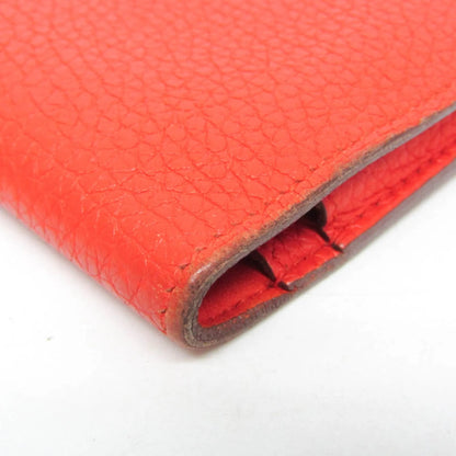 Hermes Dogon Duo Combined Leather, Red, Leather, Wallet