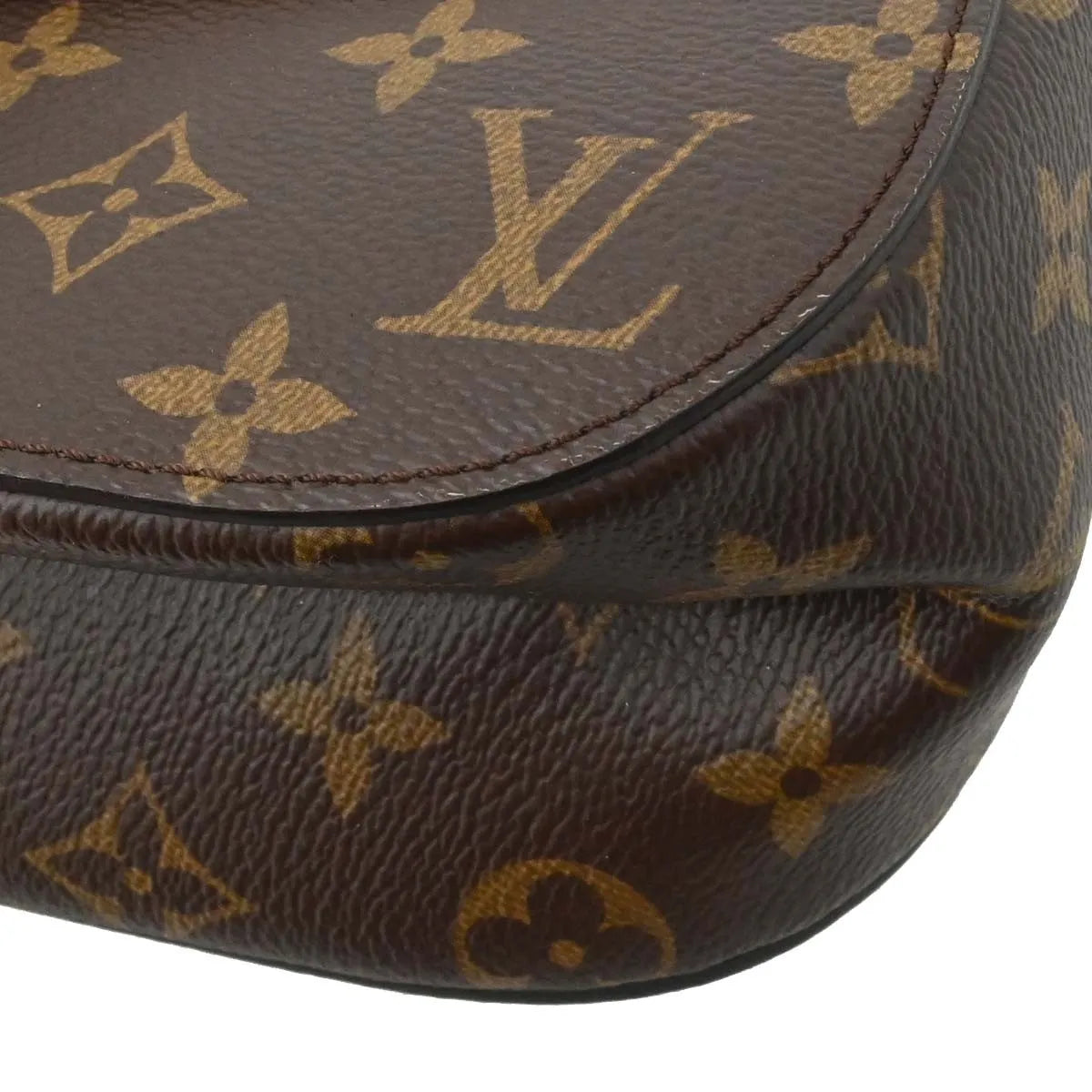 Louis Vuitton Chain It Monogram Canvas with Leather, Brown, Canvas, Handbag