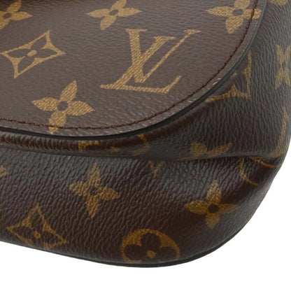 Louis Vuitton Chain It Monogram Canvas with Leather, Brown, Canvas, Handbag