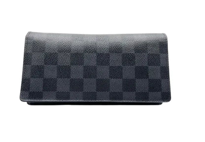 Louis Vuitton Long Damier, Gray, Canvas, Wallet