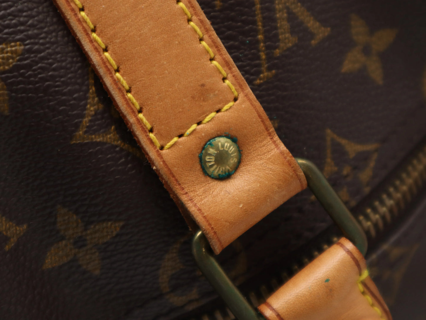 Louis Vuitton Keepall Monogram Canvas, Brown, Canvas, Travel Bag