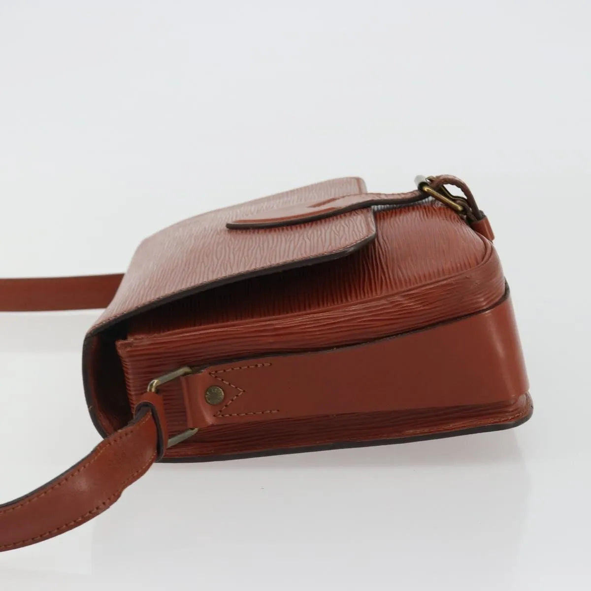 Louis Vuitton Cartouchiere Epi Leather, Brown, Leather, Shoulder Bag