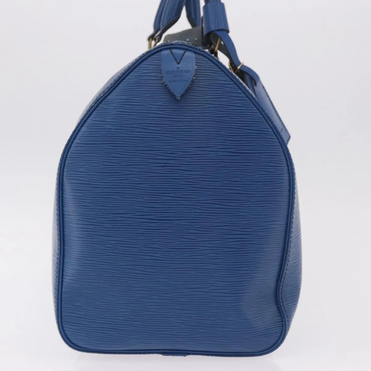 Louis Vuitton Keepall Epi Leather, Blue, Leather, Travel Bag