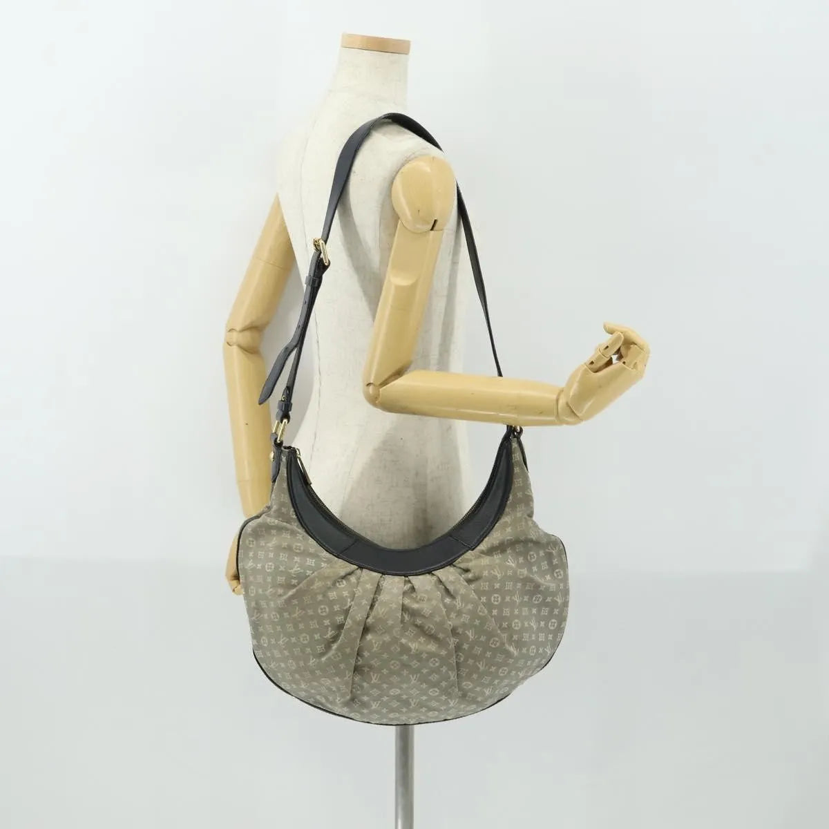 Louis Vuitton Rhapsodie Monogram Idylle, Gray, Canvas, Shoulder Bag
