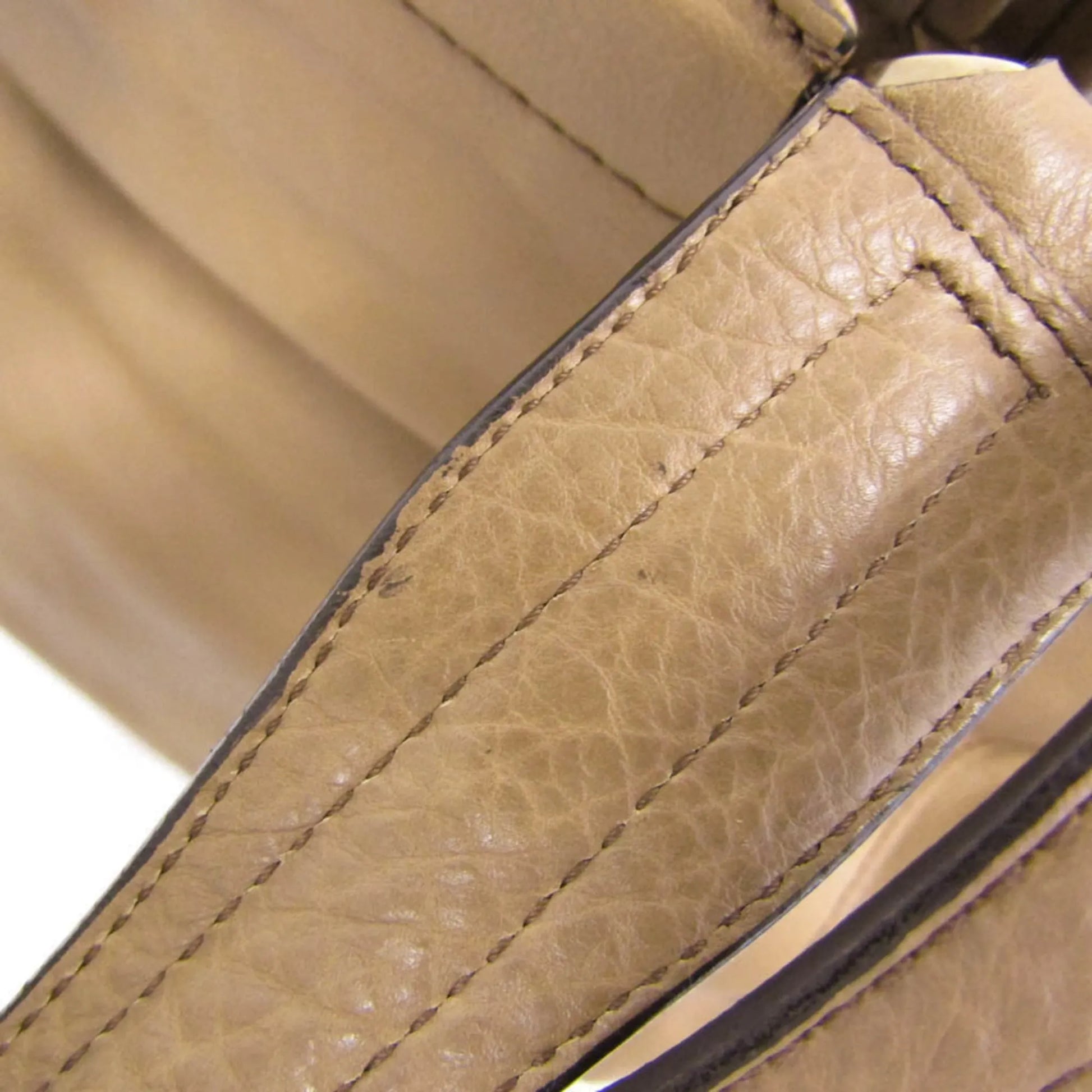 Chloe Vintage Leather, Brown, Leather, Handbag