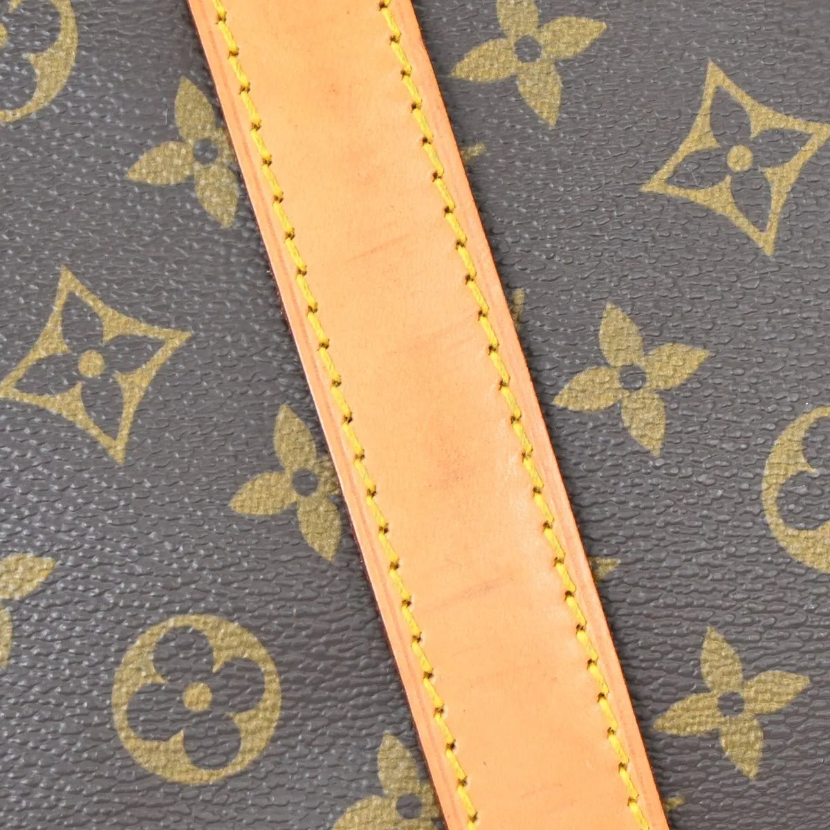 Louis Vuitton Keepall Monogram, Brown, Canvas, Travel Bag
