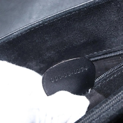 Gucci Vintage Leather, Black, Leather, Handbag