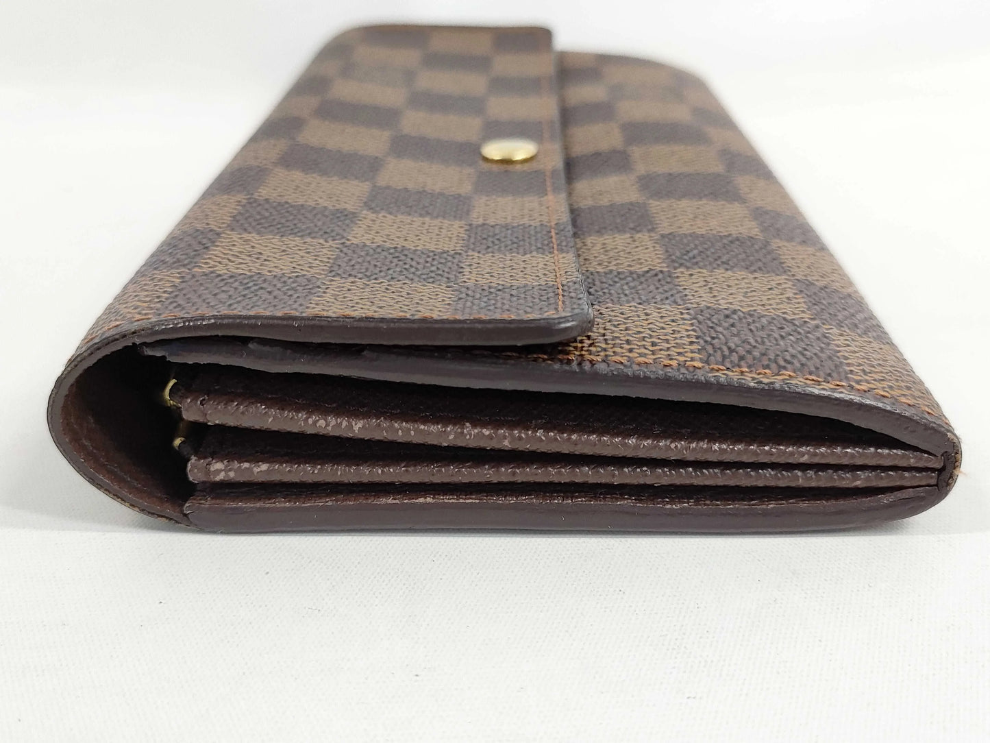 Louis Vuitton Zippy wallet vertical Damier Graphite, Brown, Canvas, Wallet