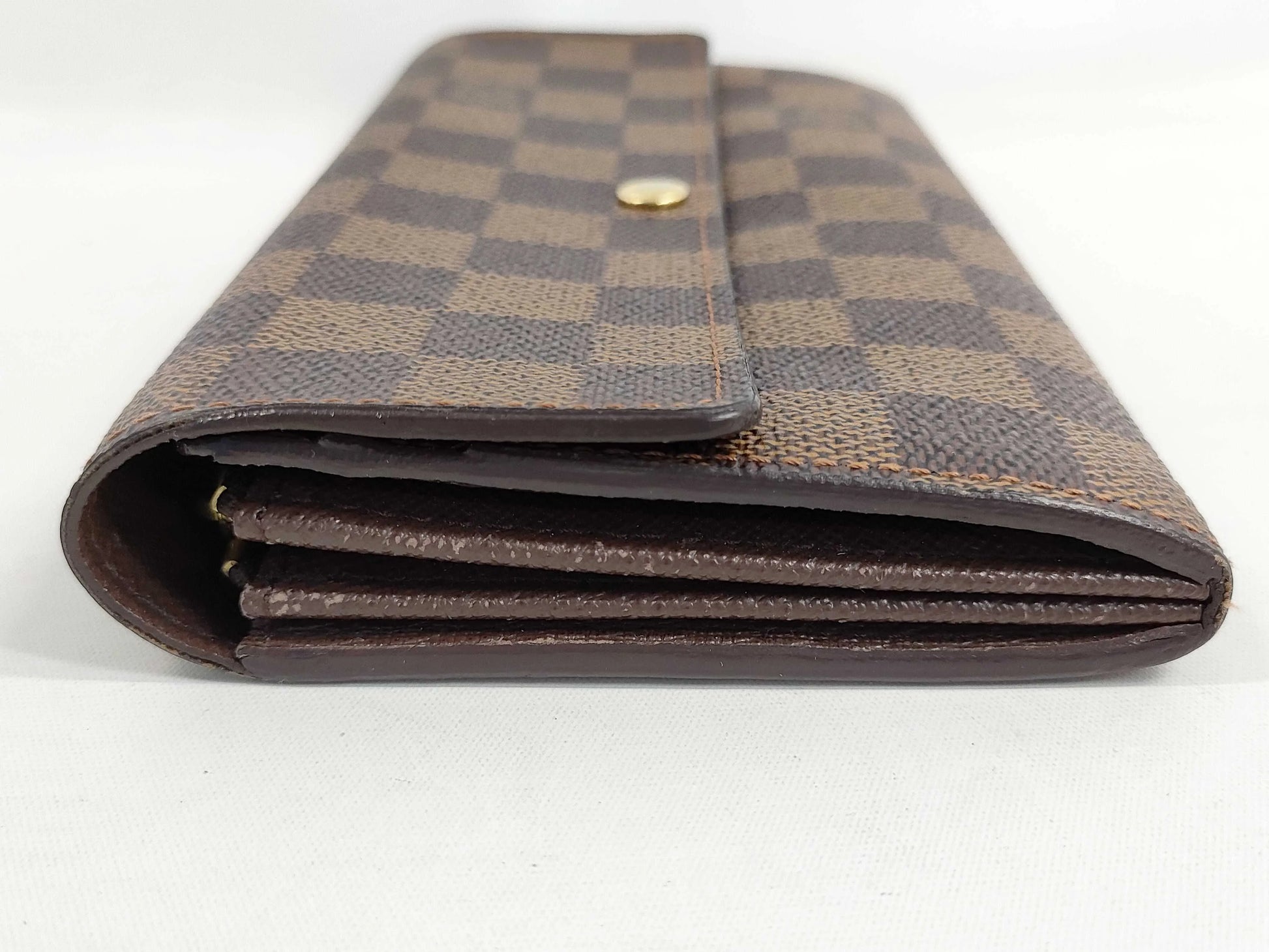 Louis Vuitton Zippy wallet vertical Damier Graphite, Brown, Canvas, Wallet