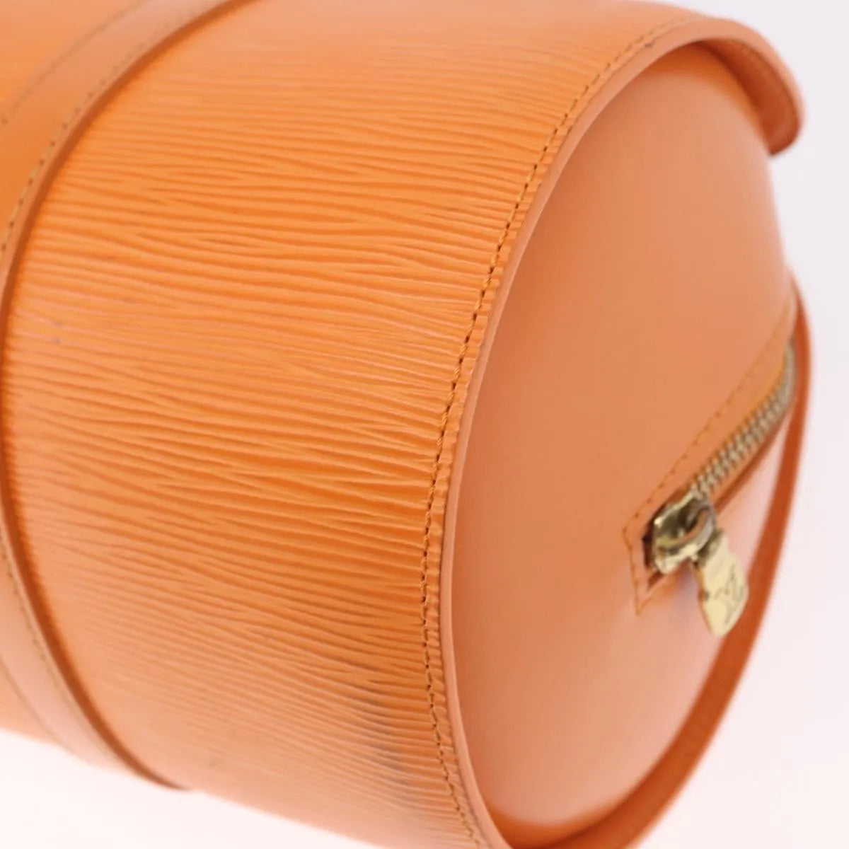 Louis Vuitton Soufflot Epi Leather, Orange, Leather, Handbag