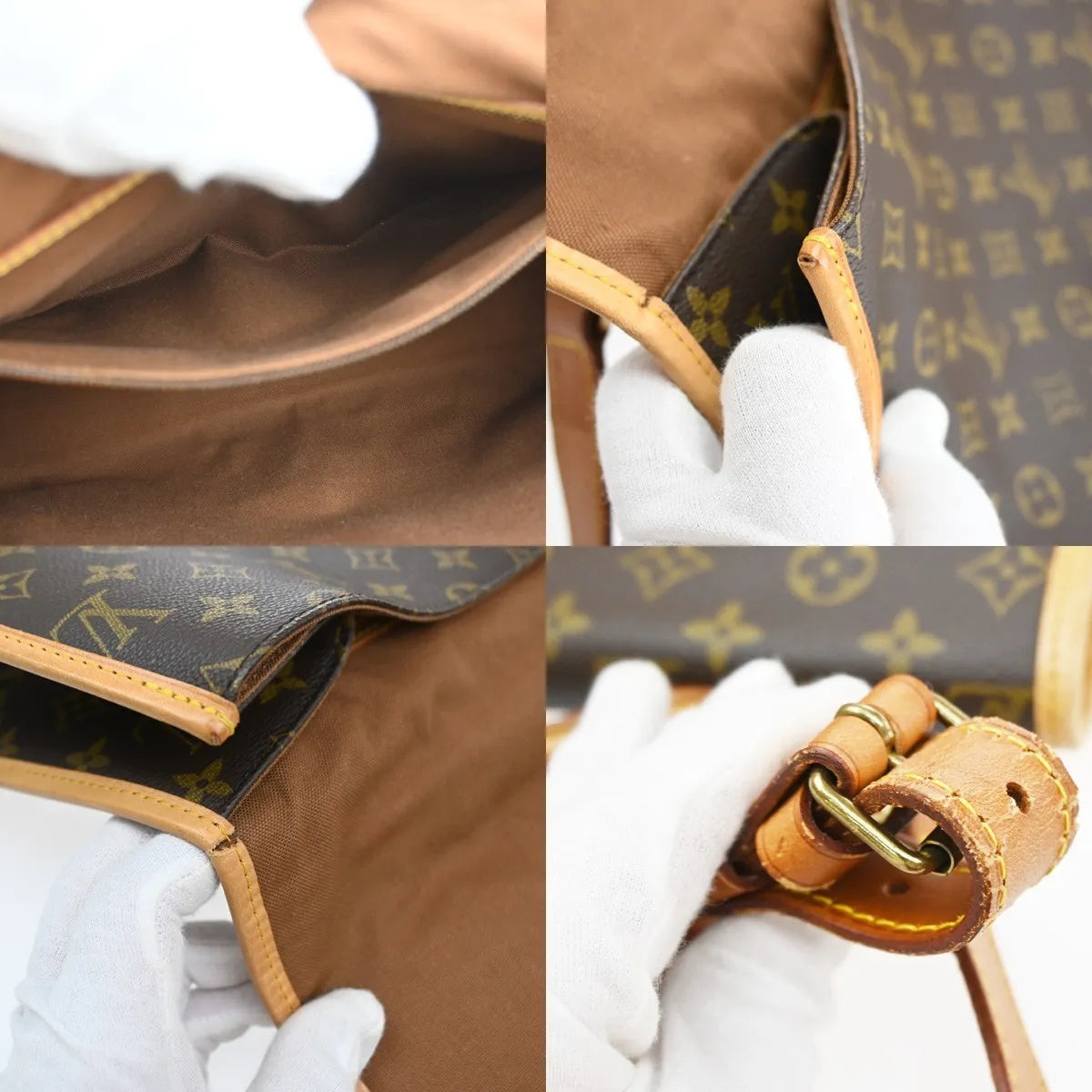Louis Vuitton Beverly Monogram Canvas, Brown, Canvas, Briefcase