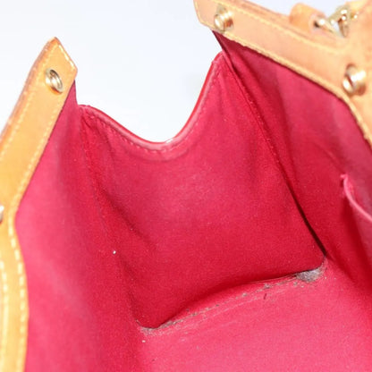 Louis Vuitton Roxbury Drive Monogram Vernis, Red, Patent Leather, Handbag