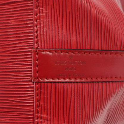 Louis Vuitton Petit Noe Epi Leather, Red, Leather, Shoulder Bag
