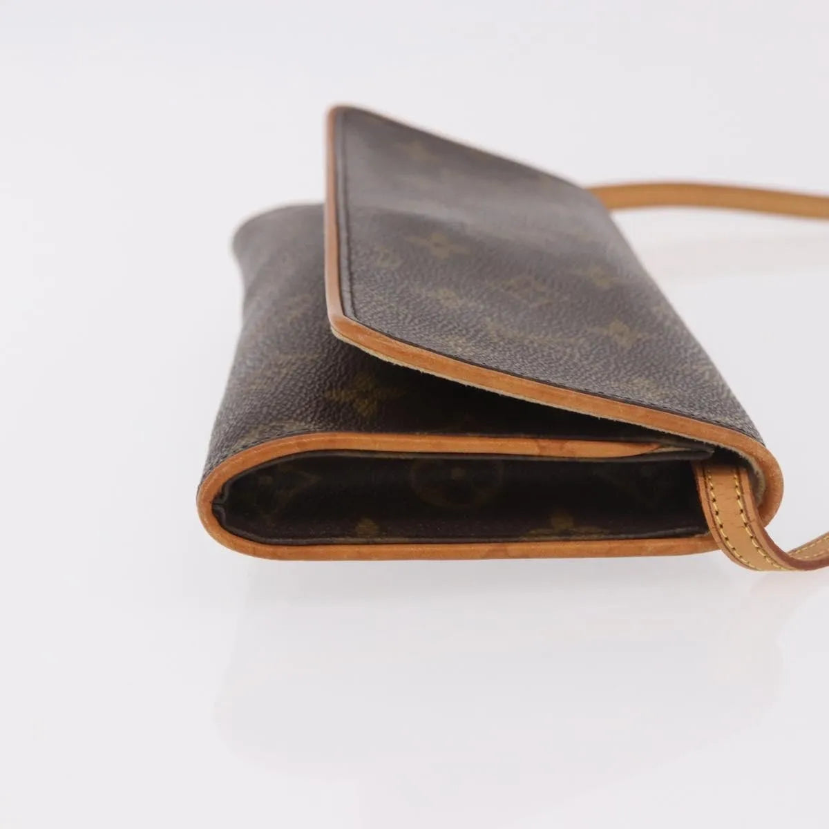 Louis Vuitton Twin Monogram Canvas, Brown, Canvas, Clutch