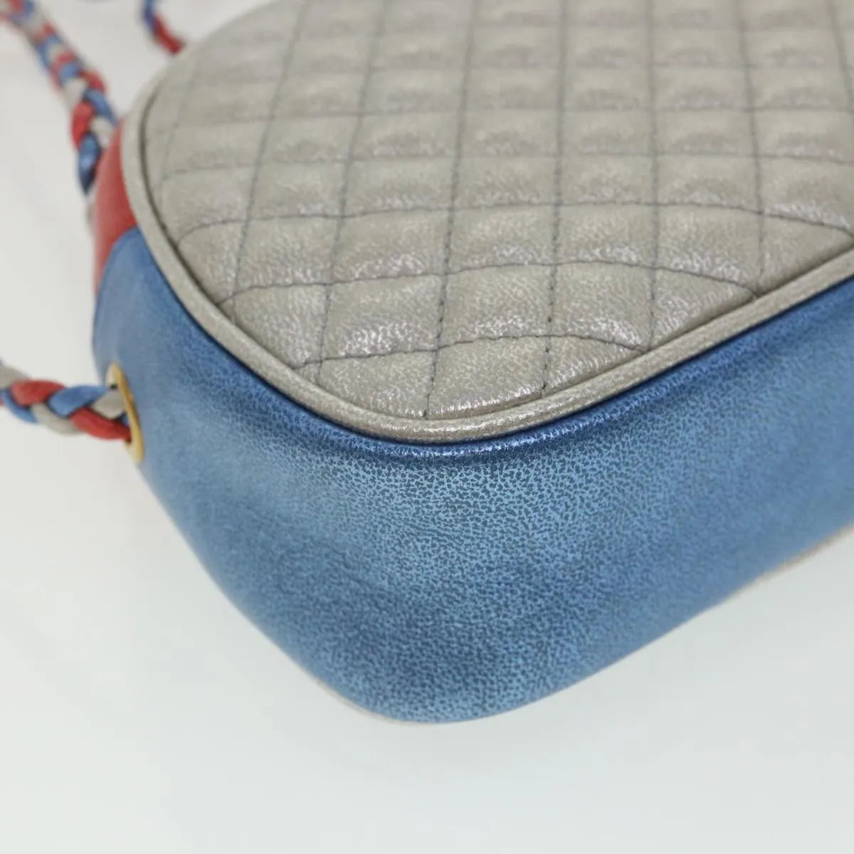 Gucci Trapuntata Camera Lambskin, Multicolour, Leather, Shoulder Bag