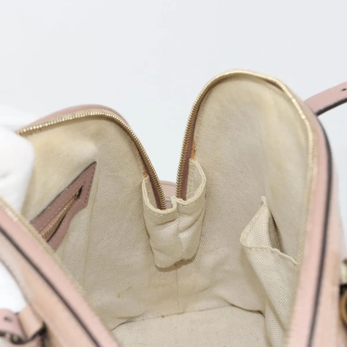 Gucci Nice Top Handle Microguccissima Patent, Beige, Patent Leather, Handbag