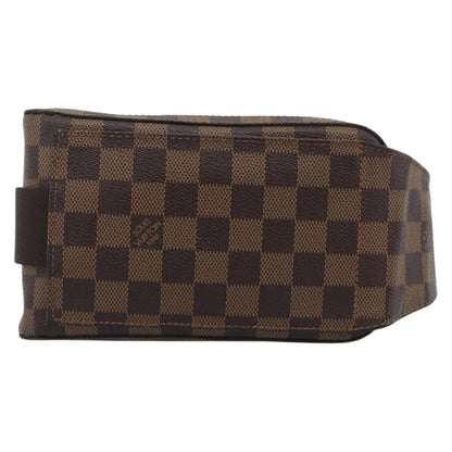 Louis Vuitton Geronimos Waist Damier, Brown, Canvas, Shoulder Bag